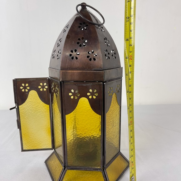 Decorative tea light holder from India - Picture 4 of 6